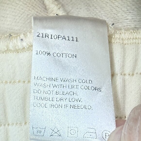 NAP Cream Relaxed Jogger Sweatpants, M - Picture 8 of 10